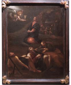 "Cristo nell'orto", Scuola Emiliana, Sec. XVII